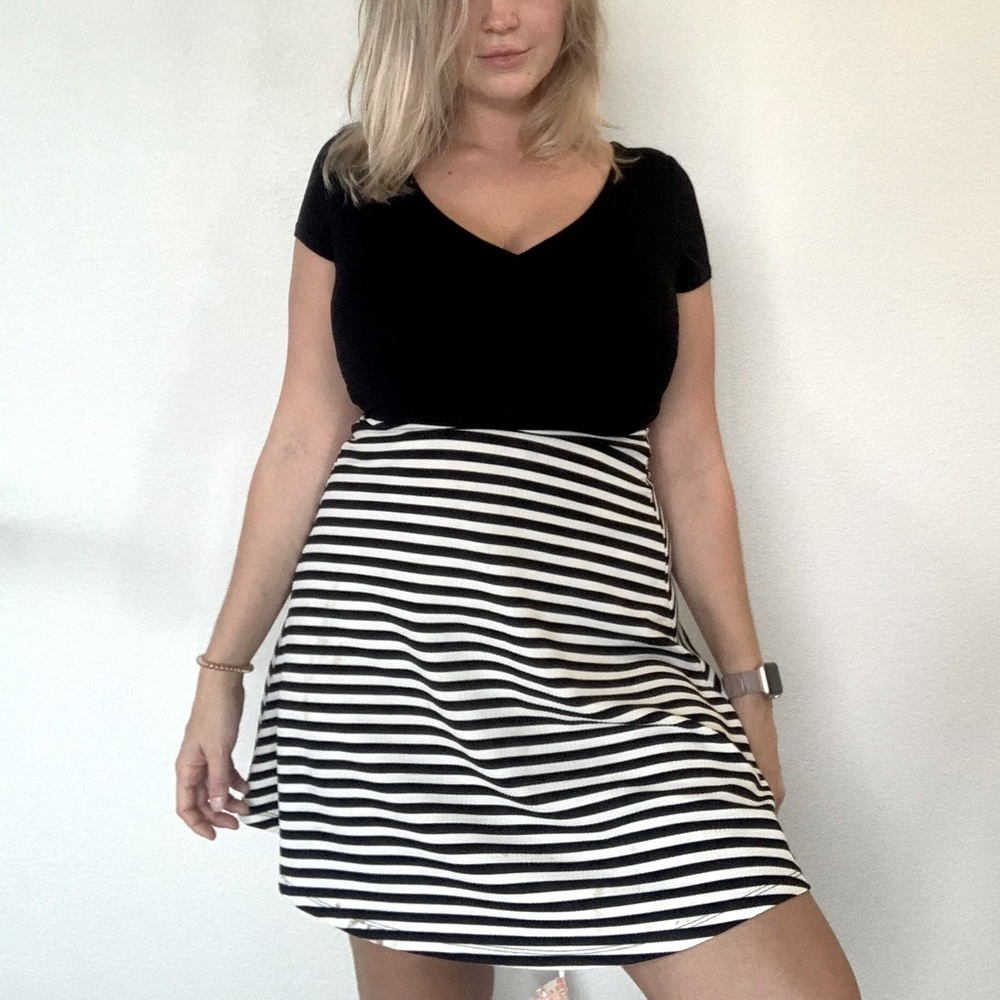 Cute soft striped dress